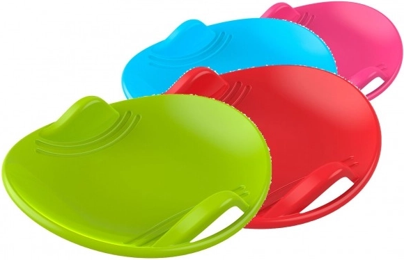 Ronde slee blauw