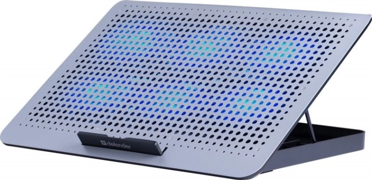 Koelmat voor laptop met 6 ventilatoren en RGB-verlichting