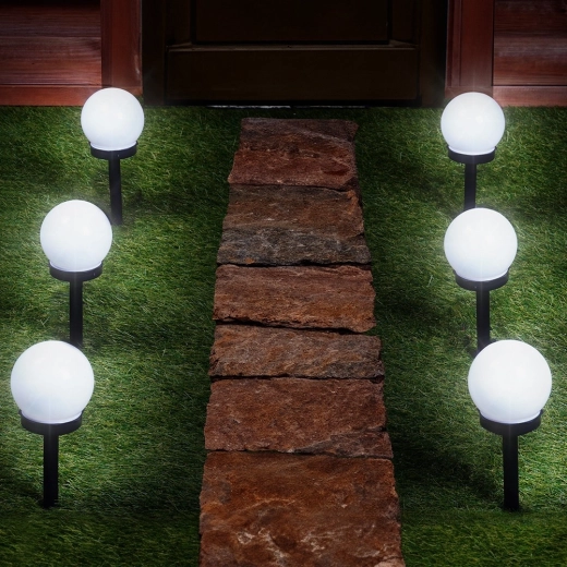 Set van 6 voor paden en perken