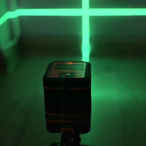 Groene kruislijnlaser met hoge zichtbaarheid