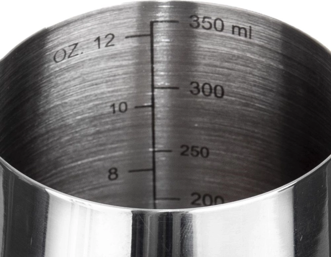 Nauwkeurig afmeten dankzij de interne schaalverdeling