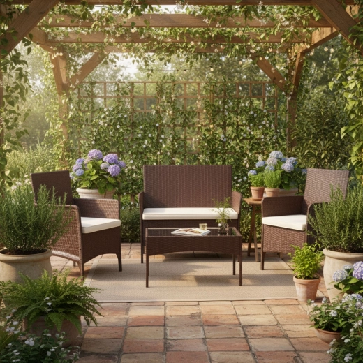 Stijlvolle rattanlook die bestand is tegen weer en wind