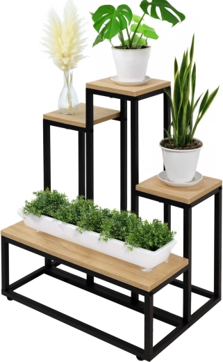 Meerdere niveaus voor tot wel 6 planten