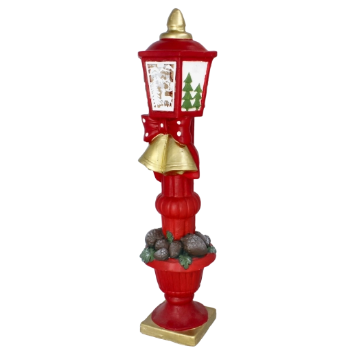 Dominante kerstdecoratie voor entree en woonkamer
