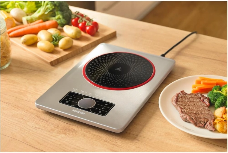 Compacte kookplaat voor onderweg en de vakantiewoning