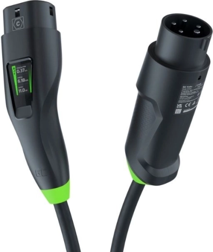 Habu mobiele laadkabel voor elektrische auto's 11 kW (Type 2, CEE), kabel 7 m