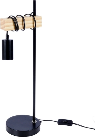 Industriële vormgeving met houten element