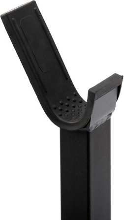 Veilige afleghaken met beschermend rubber