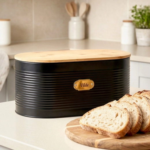 Bamboe deksel als snijplank