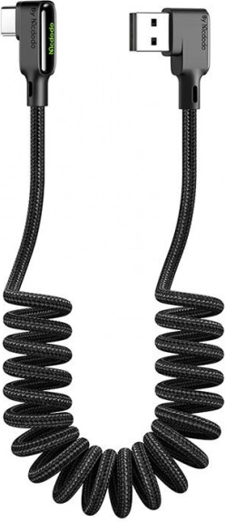 Hoekige USB–USB‑C kabel 1,8 m MCDODO