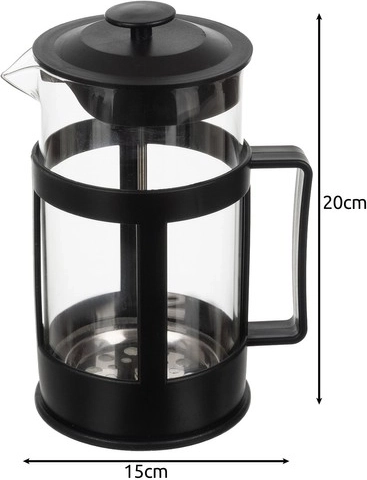 Grote inhoud van 1 liter voor 3–6 personen