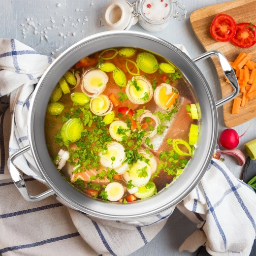 Grote inhoud voor koken in grotere hoeveelheden