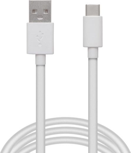 USB-C-datakabel wit 2 m