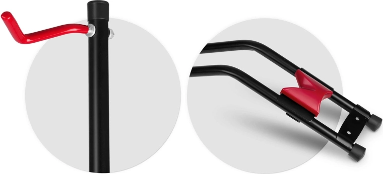 Volledig verstelbare hoogte en haakafstand