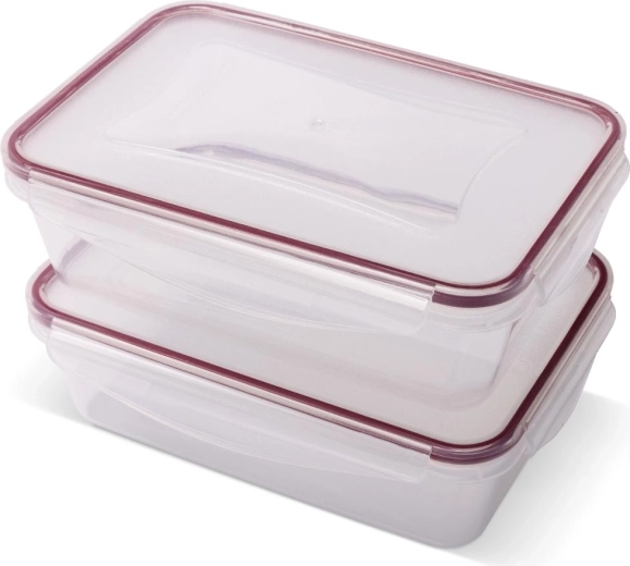 Lamart Clip set rechthoekige vershouddozen 2 × 1350 ml
