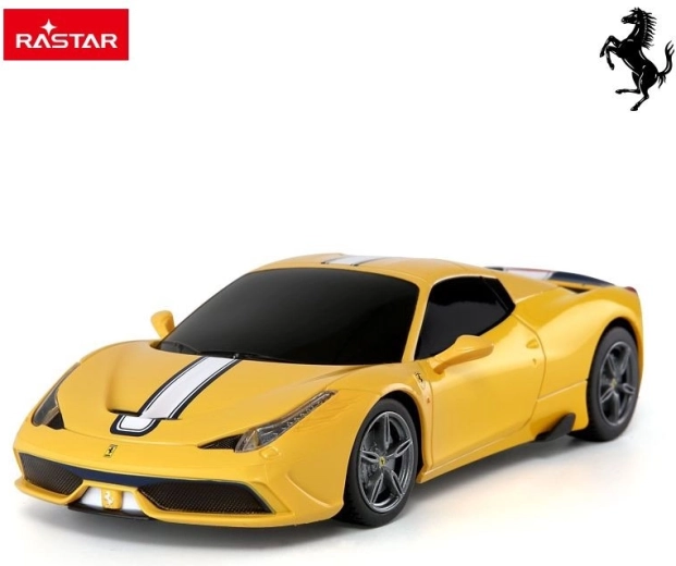 Op afstand bestuurbare Ferrari FXX K Evo 1:24 Rastar – Geel
