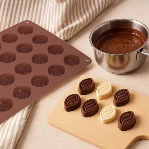 24 holtes voor snelle productie van pralines