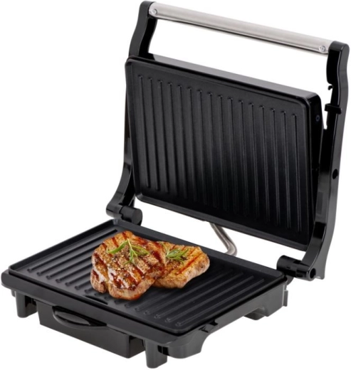 Contactgrill voor een gelijkmatige bereiding