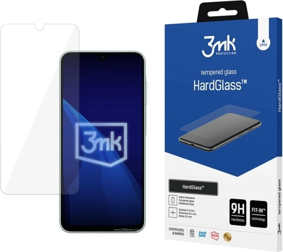 Gehard glas 3mk HardGlass voor Samsung Galaxy A27 5G