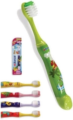 Banat Dino junior soft kindertandenborstel zacht 2–5 jaar