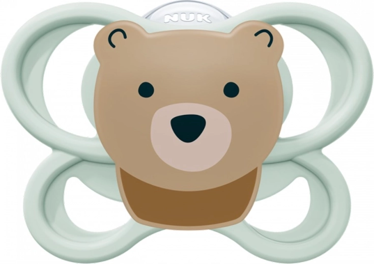 Fopspeen NUK Perfect Match Air Bear 0–6 m, siliconen