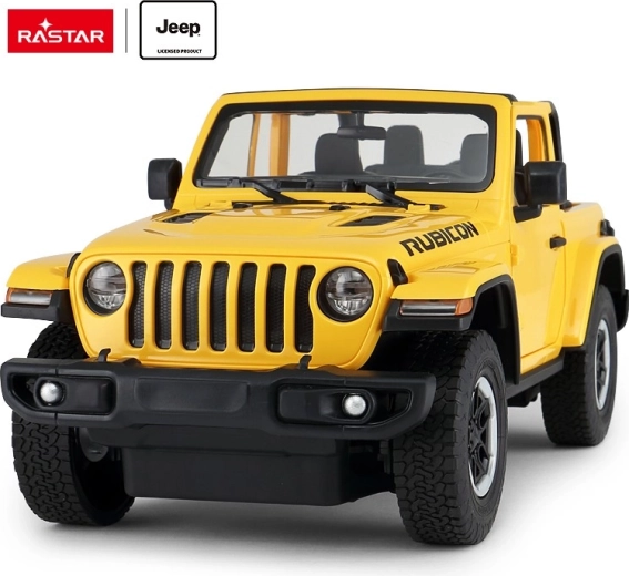 Rastar op afstand bestuurbare Jeep Wrangler JL op schaal 1:14 – Geel