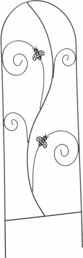 Ondersteunt verticale groei en bespaart ruimte