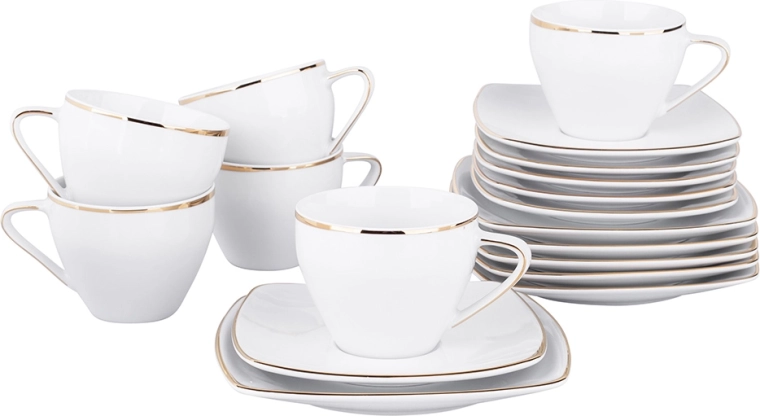 Complete set 18 stuks voor 6 personen