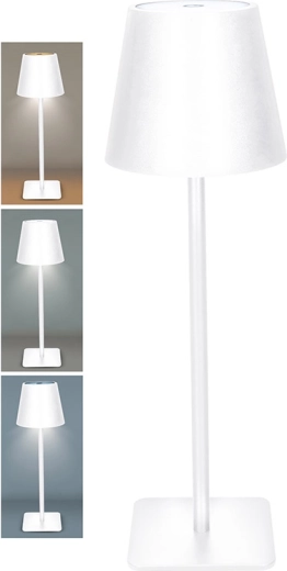 Solight LED oplaadlampje Lucca wit 120 lm