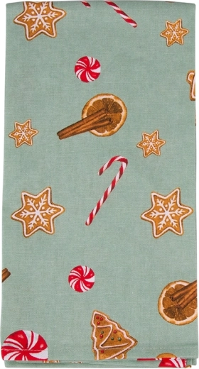 Katoenen keukendoek 45 × 60 cm – koekjesmotief