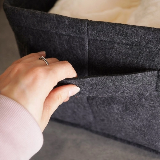 Comfortabel dragen dankzij handgrepen