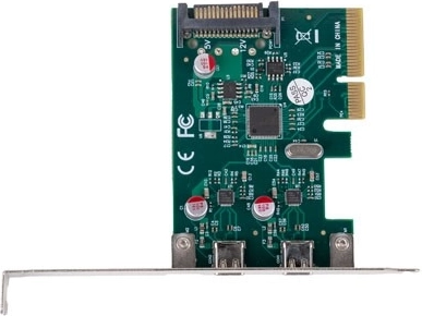 Eenvoudige installatie in PCI Express x1 + low profile in de verpakking