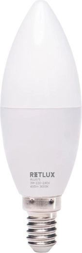 LED-lamp Retlux kaars E14 3 W warm wit