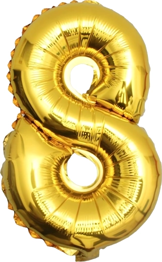 XXL zwart-gouden ballonnenset voor 18e verjaardag