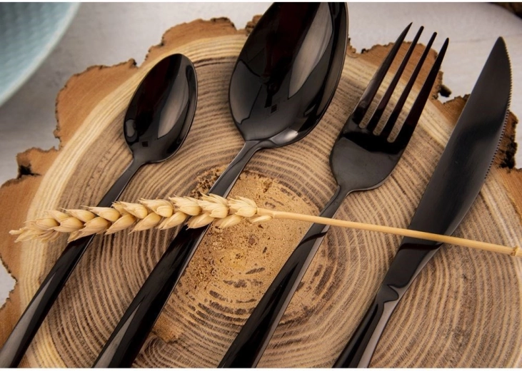 Modern zwart design voor elke tafel