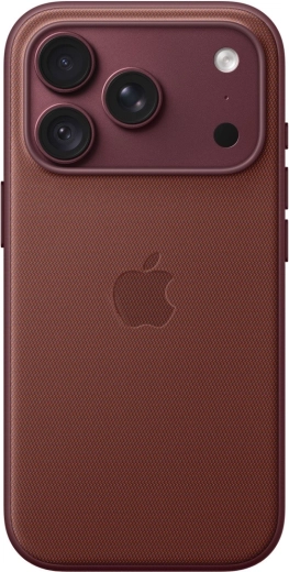 Apple TechWoven hoesje met MagSafe voor iPhone 18 Pro – bordeauxrood