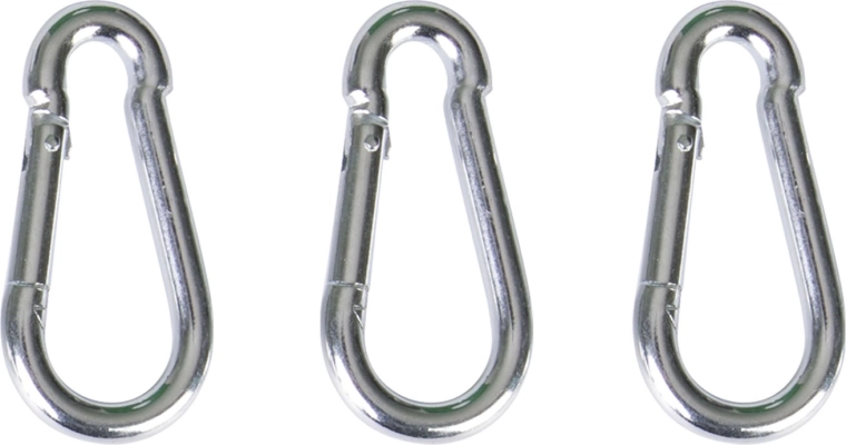 Snel vastklikken dankzij karabiners