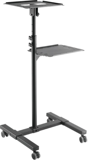 Stalen trolley LogiLink voor projector en notebook