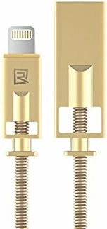 Remax RC-056i datakabel Lightning 1 m goud
