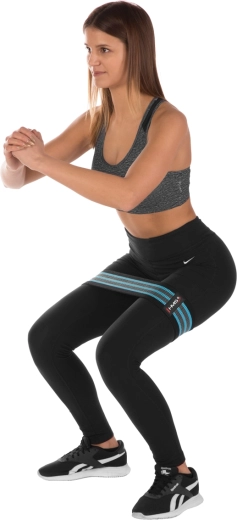 Ideaal boven de knieën en rond de dijen