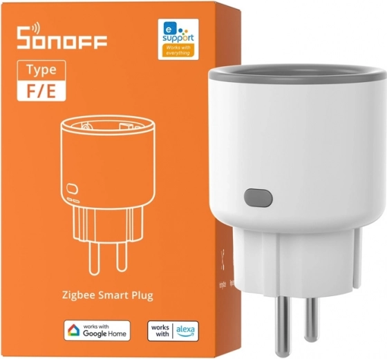 Slimme stekker SONOFF Zigbee S60 met verbruiksmeting