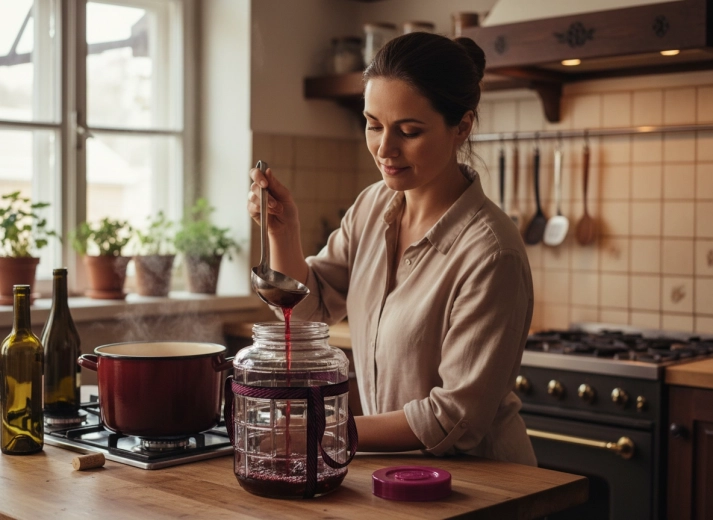 Brede hals voor eenvoudig vullen en reinigen
