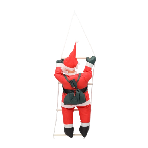 Opvallend 3D-motief “klimmende Santa”
