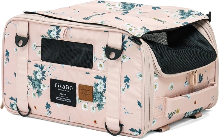 FikaGO reismand voor honden en katten Truffle Arctic Flowers