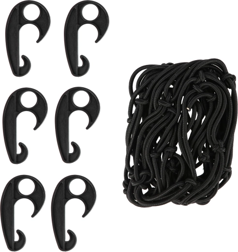 Snelle bevestiging met 6 haken