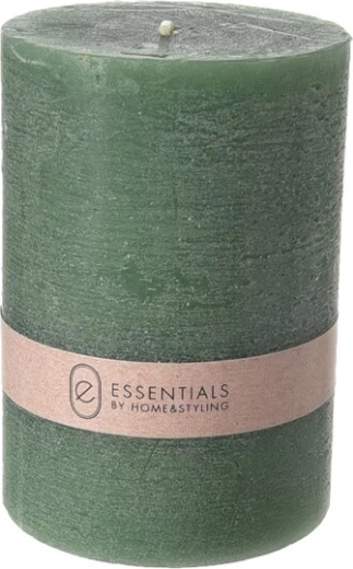 Groene cilindervormige kaars 260 g