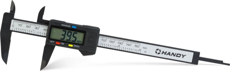 Digitale schuifmaat 150 mm met LR44-batterij