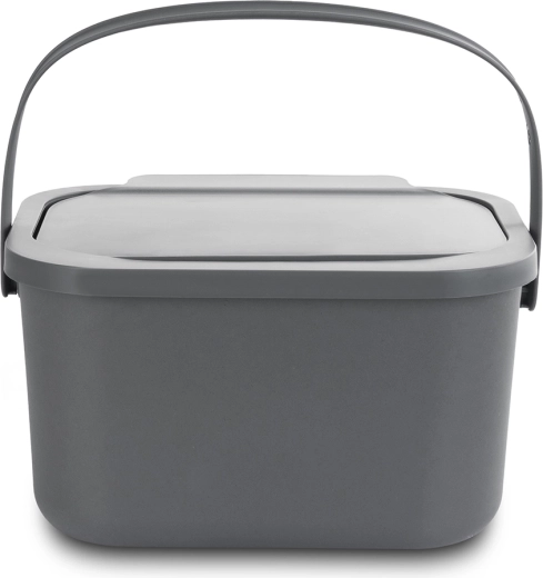 Grijze GFT-afvalbak 4,5 l