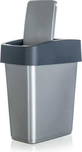 Tweedelig deksel voor comfortabel gebruik