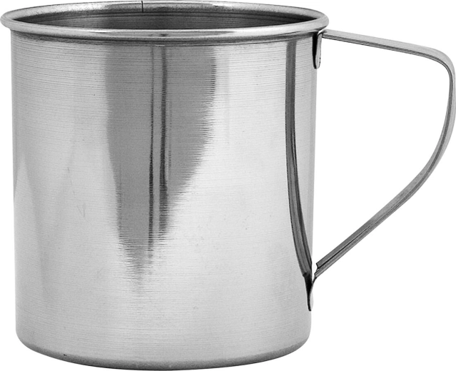 RVS mok Shine M 7,4 cm